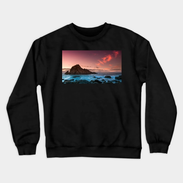 Clouds over Sugarloaf Crewneck Sweatshirt by lordveritas